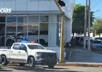 Ejército y Guardia Nacional resguardan la Ministerial en Culiacán