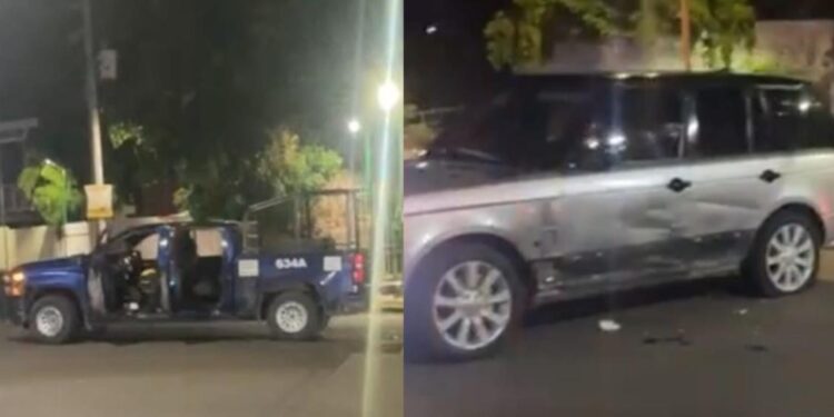 Se registra balacera entres estatales y civiles armados en parque Constitución, Culiacán