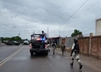 Se registra enfrentamiento entre civiles armados y GN en Bellavista, Culiacán