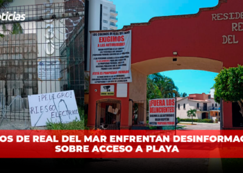 Vecinos de Real del Mar enfrentan desinformación sobre acceso a playa