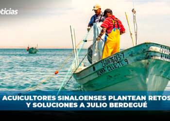 Acuicultores sinaloenses plantean retos y soluciones a Julio Berdegué