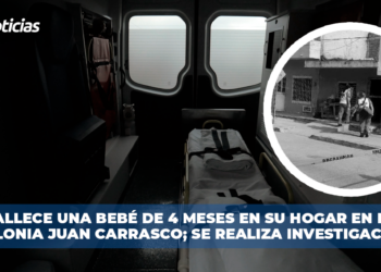 Fallece una bebé de 4 meses en su hogar en la colonia Juan Carrasco; se realiza investigación