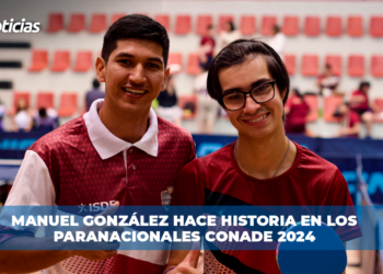 Manuel González Hace Historia en los Paranacionales Conade 2024