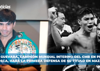 Pedro Guevara, campeón mundial interino del CMB en peso supermosca, hará la primera defensa de su título en Mazatlán.