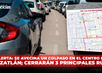 ALERTA: Se avecina un colapso en el Centro de Mazatlán; cerrarán 3 principales rúas