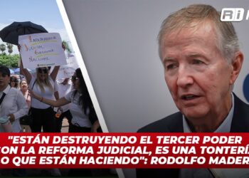 “Están destruyendo el tercer poder con la Reforma Judicial, es una tontería lo que están haciendo”: Rodolfo Madero