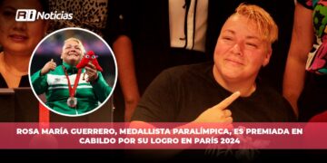 Rosa María Guerrero, medallista paralímpica, es premiada en Cabildo por su logro en París 2024