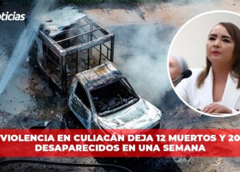 Violencia en Culiacán deja 12 muertos y 20 desaparecidos en una semana