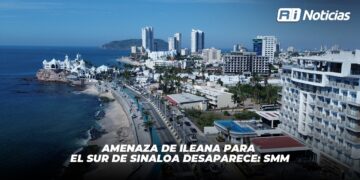 Amenaza de Ileana para el sur de Sinaloa desaparece: SMM