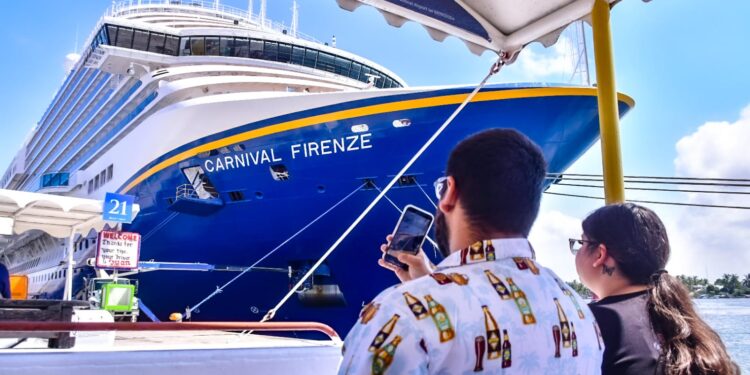 Llega este miércoles el crucero “Carnival Firenze” a Mazatlán