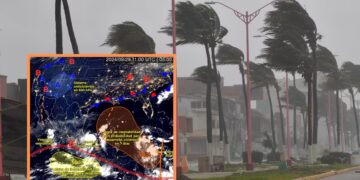 Caerán fuertes lluvias en varios estados del País; Huracán John causará chubascos