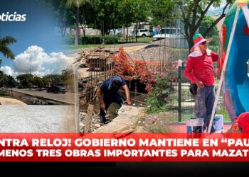 ¡Contra reloj! Gobierno mantiene en “pausa” al menos tres obras importantes para Mazatlán
