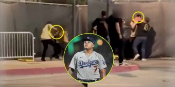 Julio Urías: Sale a la luz el video donde comete una agresión doméstica