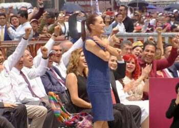 AMLO celebra triunfo de Claudia Sheinbaum durante su sexto Informe de Gobierno