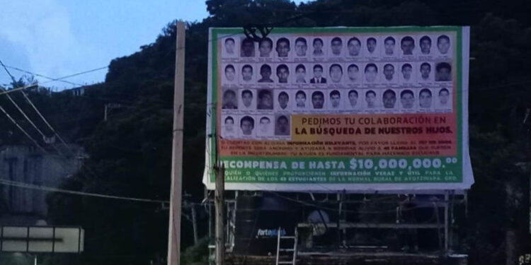 Evelyn Salgado ofrece recompensa de 10 mdp a quien dé información para encontrar a los estudiantes de Ayotzinapa