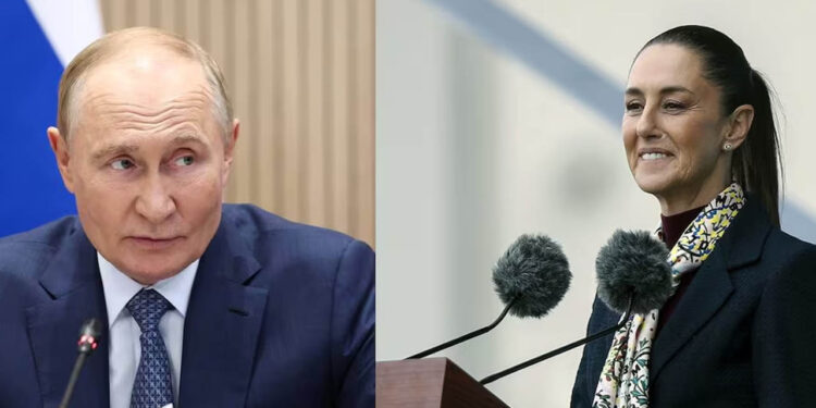 Putin declina la invitación para asistir a toma de posesión de Claudia Sheinbaum en México