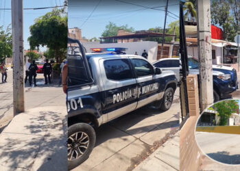 Joven es asesinado a balazos en la colonia Francisco Villa en Culiacán