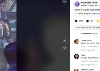 Esposa de Eduin Caz es captada en un concierto de El Yaki cantando muy efusivamente y regresan los rumores de infidelidad
