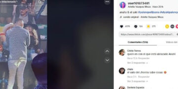 Esposa de Eduin Caz es captada en un concierto de El Yaki cantando muy efusivamente y regresan los rumores de infidelidad