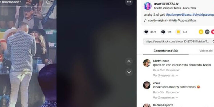 Esposa de Eduin Caz es captada en un concierto de El Yaki cantando muy efusivamente y regresan los rumores de infidelidad