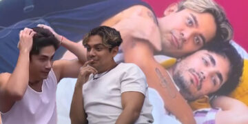 Sian le confiesa a Ricardo Peralta que no siente nada por él; el influencer responde que sintió “celos” del beso con Briggitte