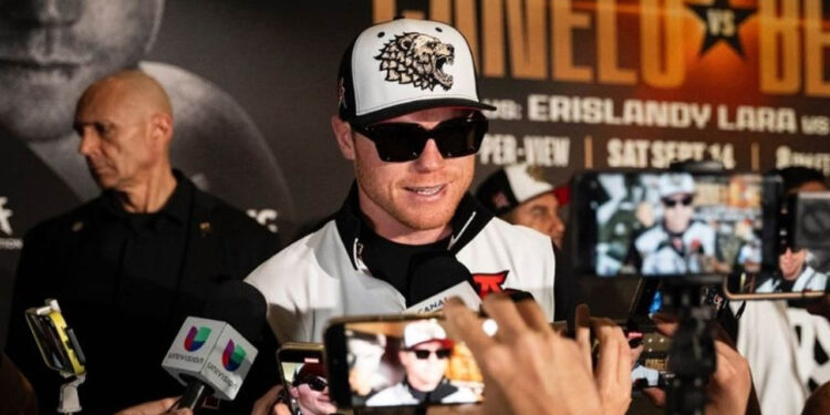 Canelo Álvarez le responde a Berlanga: revela la fecha en la que se retirará del boxeo