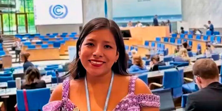 Joven zapoteca es elegida para conferencia de la ONU sobre cambio climático; “Ser mujer y ser mujer indígena es resistir doblemente”