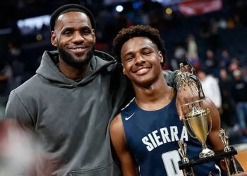 LeBron y Bronny James hacen historia como el primer dúo padre-hijo en jugar juntos en la NBA