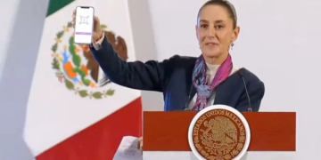 Sheinbaum exhibe error en código QR de notificación para eliminar del DOF la reforma judicial