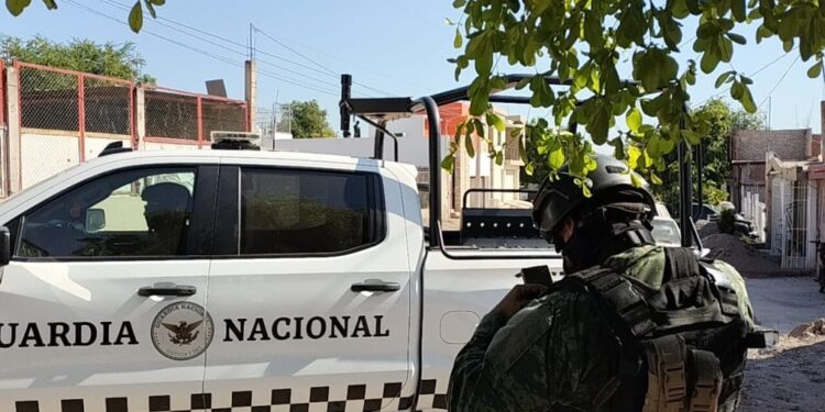 Operativo de Seguridad: FGR, GN y Sedena Realizan Cateo en Guamúchil