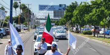 Culiacán se une en la “Caravana por la Seguridad” bajo el lema “Paz en Movimiento”