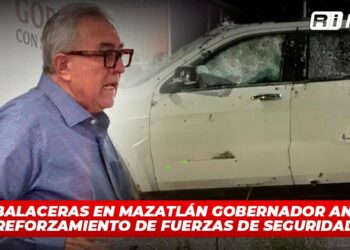 Tras balaceras en Mazatlán Gobernador anuncia reforzamiento de fuerzas de seguridad