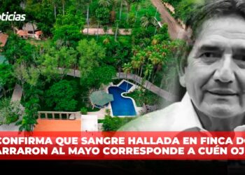 FGR confirma que sangre hallada en finca donde detuvieron al Mayo corresponde a Cuén Ojeda