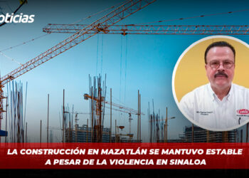 La construcción en Mazatlán se mantuvo estable a pesar de la violencia en Sinaloa