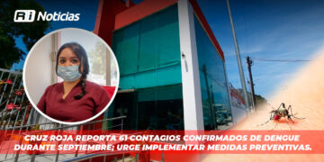 Cruz Roja reporta 61 contagios confirmados de dengue durante septiembre; urge implementar medidas preventivas.