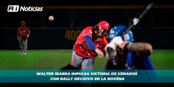 Walter Ibarra impulsa victoria de Venados con rally decisivo en la novena