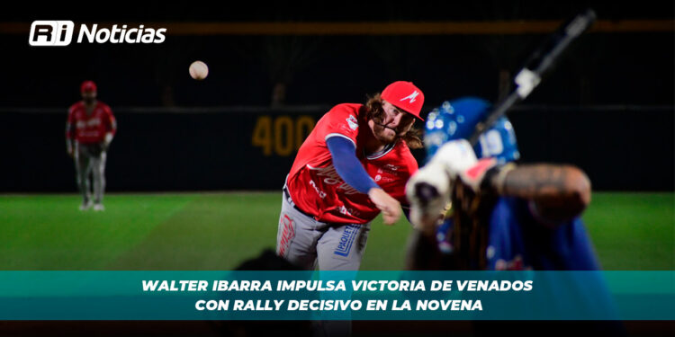 Walter Ibarra impulsa victoria de Venados con rally decisivo en la novena