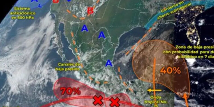 Clima México hoy 1 de octubre de 2024 prevé nuevo temporal de lluvia