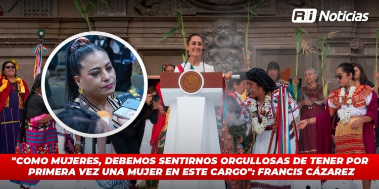 “Como mujeres, debemos sentirnos orgullosas de tener por primera vez una mujer en este cargo”: Francis Cázarez