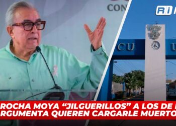 Llama Rocha Moya “Jilguerillos” a los de la UAS, argumenta quieren cargarle muertos