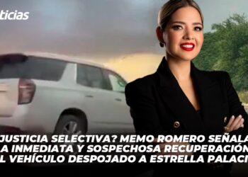 ¿Justicia Selectiva? Memo Romero señala la inmediata y sospechosa recuperación del vehículo despojado a Estrella Palacios