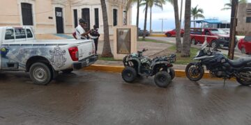 Policía Municipal sorprende a adulto mayor dañando alumbrado público