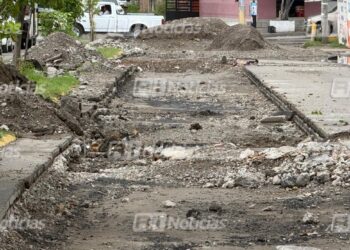 Trabajos en la Av. Mazatlán superan el mes en retraso de obra; podría quedar lista la próxima semana