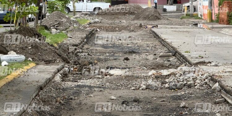 Trabajos en la Av. Mazatlán superan el mes en retraso de obra; podría quedar lista la próxima semana