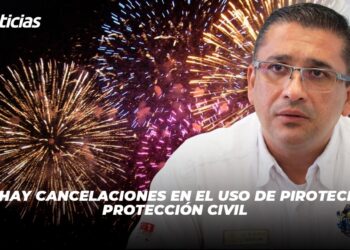 No hay cancelaciones en el uso de pirotecnia: Protección Civil