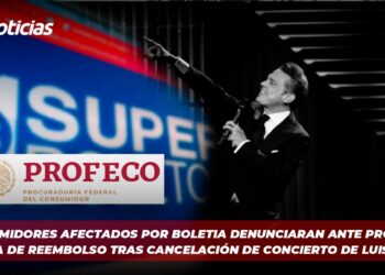 Consumidores afectados por Boletia denunciaran ante PROFECO la falta de reembolso tras cancelación de concierto de Luis Miguel