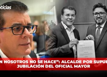 “Con nosotros NO SE HACE”: Alcalde por supuesta jubilación del Oficial Mayor