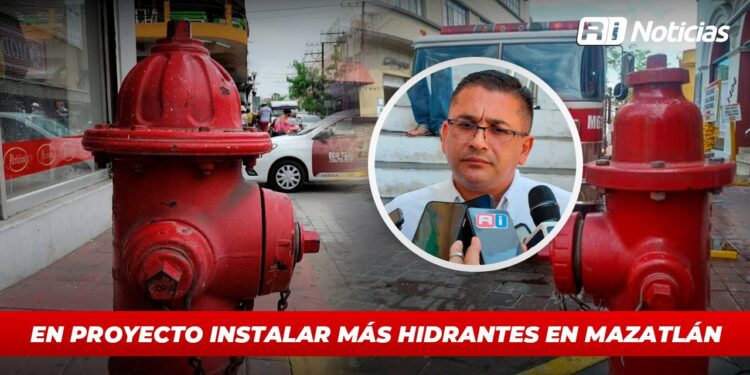 En proyecto instalar más hidratantes en Mazatlán