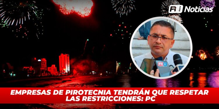Empresas de pirotecnia tendrán que respetar las restricciones: PC