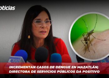 Incrementan casos de dengue en Mazatlán; directora de Servicios Públicos da positivo